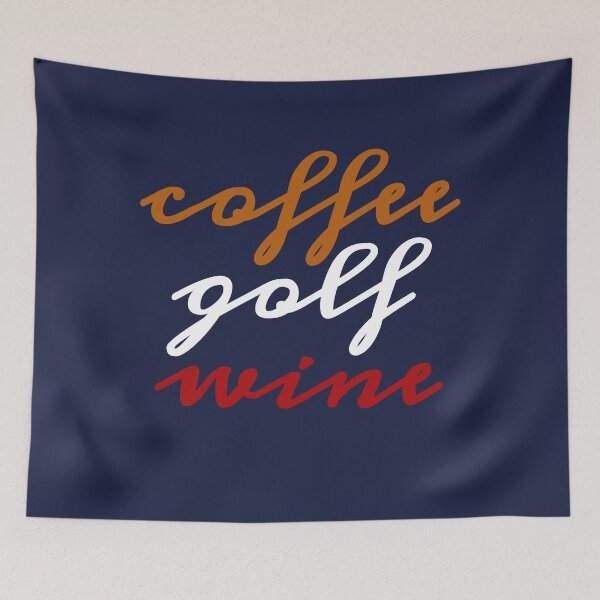 Item preview, Coffee Golf Wine designed and sold by AsadBekAsqarov.