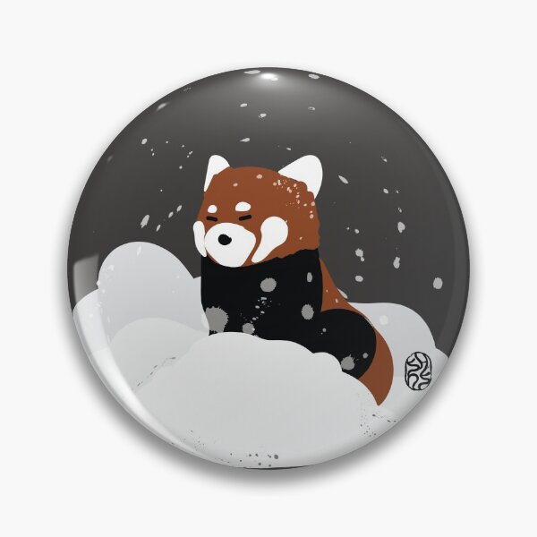 Item preview, Red Panda in the Snow designed and sold by HSSN-CK.