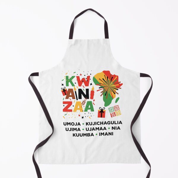 Item preview, Kwanzaa, Cultural Celebration. African mask and continent on white designed and sold by coffeeapparel.