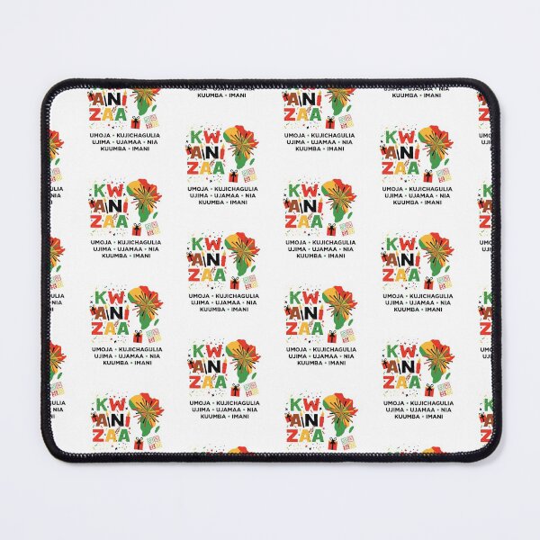 Item preview, Kwanzaa, Cultural Celebration. African mask and continent on white designed and sold by coffeeapparel.
