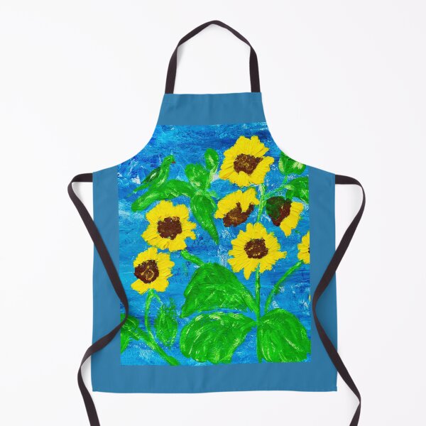 Item preview, Sunflowers impressionist designed and sold by Ruth Breen Artwork .
