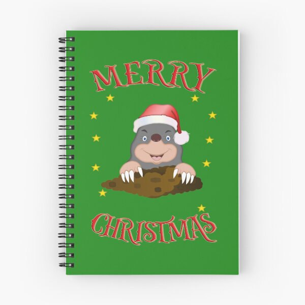 Aperçu de l'œuvre Joyeux Noël Père Noël Taupe (Taupe) créée et vendue par madrigenum.