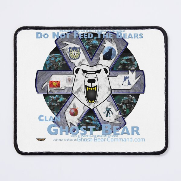 Item preview, The War Between Military Means In 31St Century Battletech Game Clan Ghost Bear Recruitment Retro designed and sold by BrownBattletech.