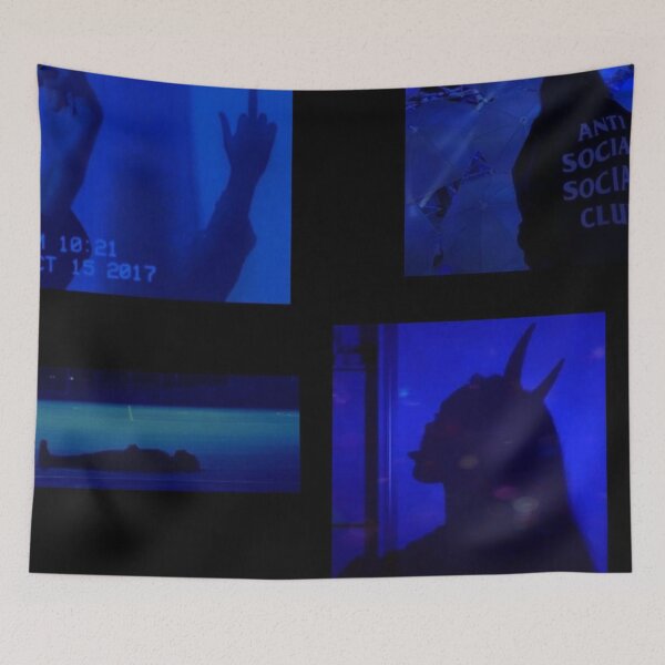 Item preview, blue devil aesthetics designed and sold by TheBrotherHouse.