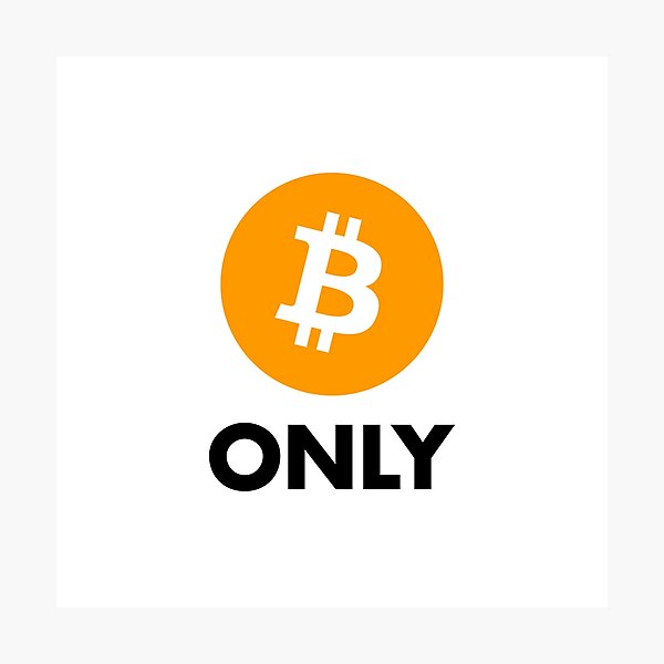 Artikel-Vorschau von Bitcoin Only (Orange / Schwarz) Maximalist , designt und verkauft von NautilusMare.
