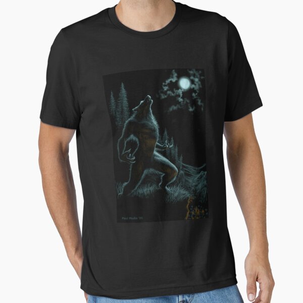 Aperçu de l'œuvre Hurlement du loup-garou Poster créée et vendue par HortonHarmon17.