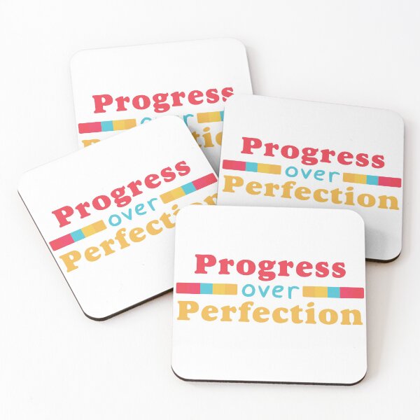 Item preview, Motivational Progress Over Perfection Back to School Teacher designed and sold by freeman1314.