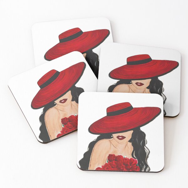 Item preview, señora sombrero rojo designed and sold by Ladyredhat.