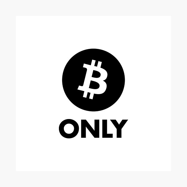Artikel-Vorschau von Bitcoin Only (Schwarz) Maximalist , designt und verkauft von NautilusMare.