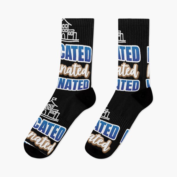 Item preview, Educated Melanated Vaccinated Graduated Senior Grad designed and sold by GravitiTees.