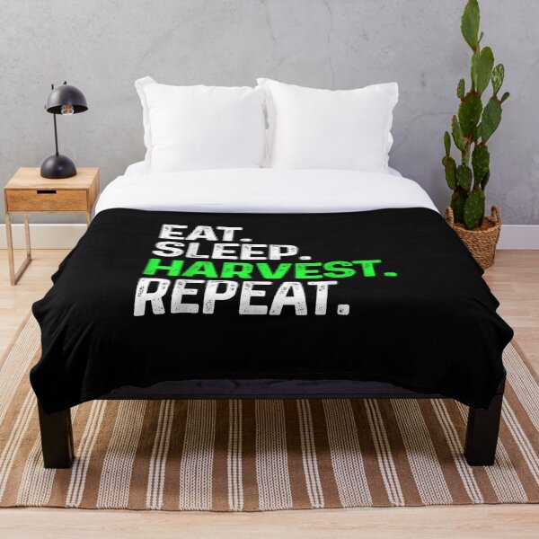 Item preview, Comer, dormir, cosechar, repetir, divertido, cosechar, granja designed and sold by Rognvar.