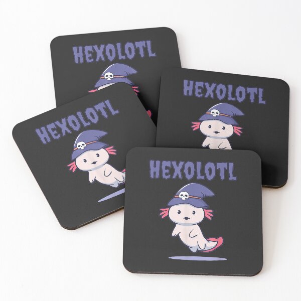 Item preview, Hexolotl Halloween  Mexican Salamander Witches Axolotl designed and sold by ann5pvlauren.