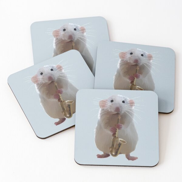 Item preview, Rat playing the Saxophone  designed and sold by Meetre Studio.