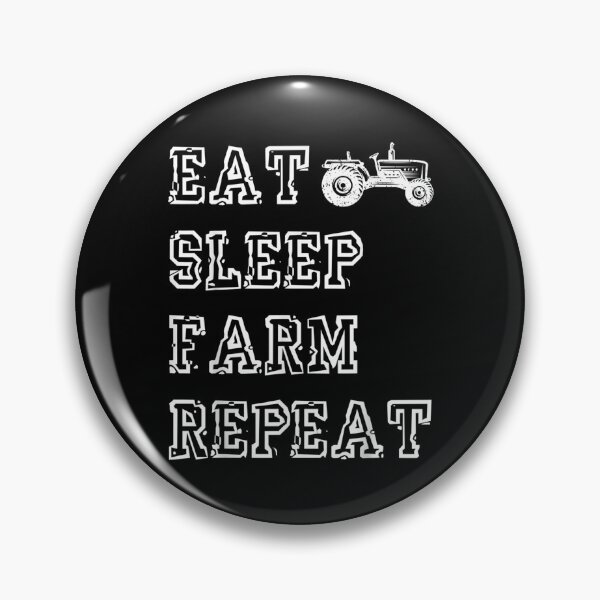 Item preview, Tractor Eat sleep Farm Repeat Gift Country Side designed and sold by Rognvar.
