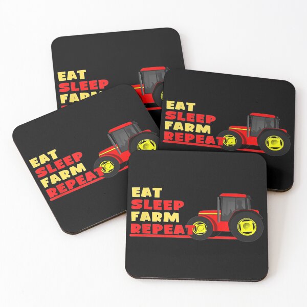 Item preview, EAT SLEEP FARM REPEAT designed and sold by Rognvar.