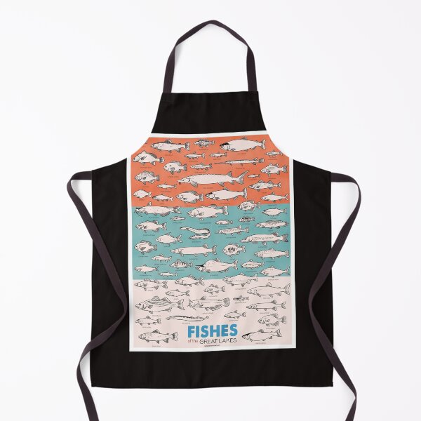 Item preview, Poissons des Grands Lacs Poster designed and sold by BentleyGordon4.