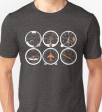 Basic Six Flight Instruments Unisex T-Shirt