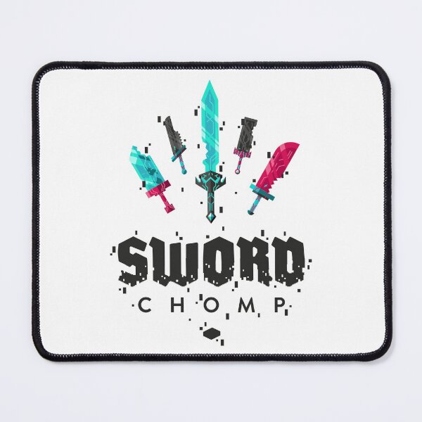 Item preview, Sword Chomp Stacked Logo Black designed and sold by Sword Chomp.
