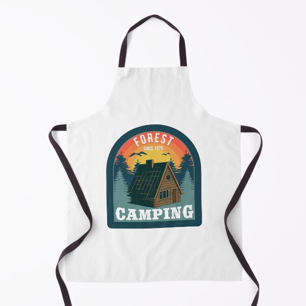 Item preview, Retro Forest Camping designed and sold by Vector Scout Lab.