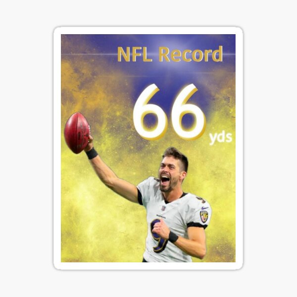 "justin tucker field goal record" Sticker for Sale by