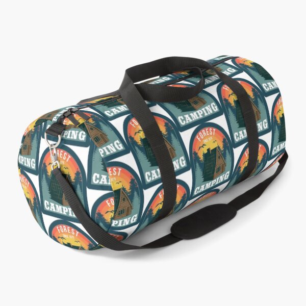 Item preview, Retro Forest Camping designed and sold by Vector Scout Lab.