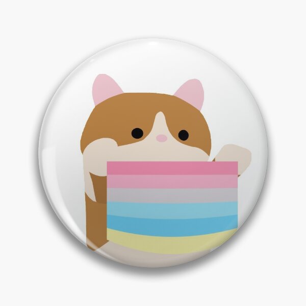 Item preview, Pride cat genderflux designed and sold by LilRech.