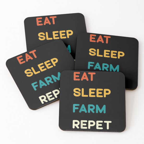 Item preview, Eat Sleep Farm Repeat designed and sold by Rognvar.