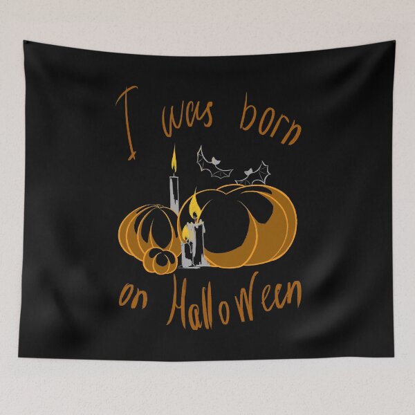 Item preview, I was born on halloween designed and sold by DaryaDarya.