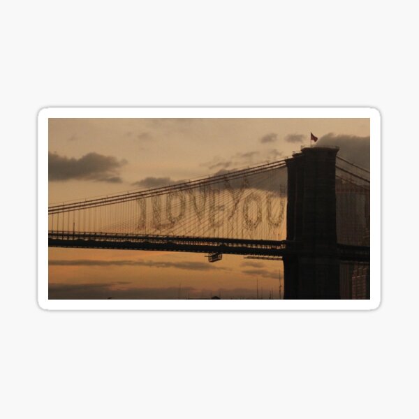 I Love You Sticker