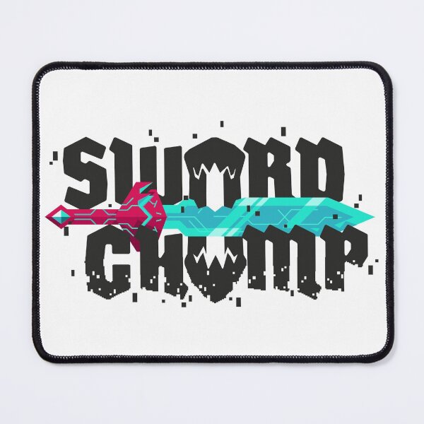 Aperçu de l'œuvre Logo Sword Chomp Noir créée et vendue par Sword Chomp.