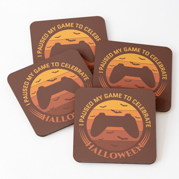 Item preview, I Paused My Game To Celebrate Halloween designed and sold by Styler Design.
