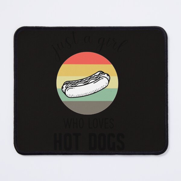 Item preview, idée de cadeau d&x27;anniversaire de hot-dogs drôlesjuste une fille qui aime les hot-dogsamant de designed and sold by HortonHarmon17.