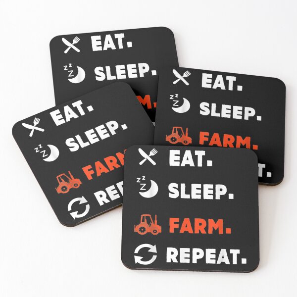 Item preview, Farming Eat And Sleep Farm And Repeat Funny Farmer designed and sold by Rognvar.