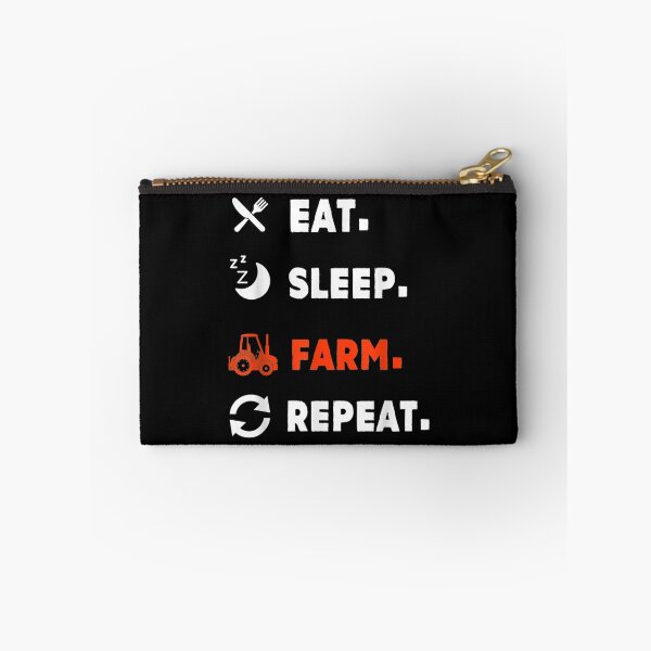 Item preview, Farming Eat And Sleep Farm And Repeat Funny Farmer designed and sold by Rognvar.
