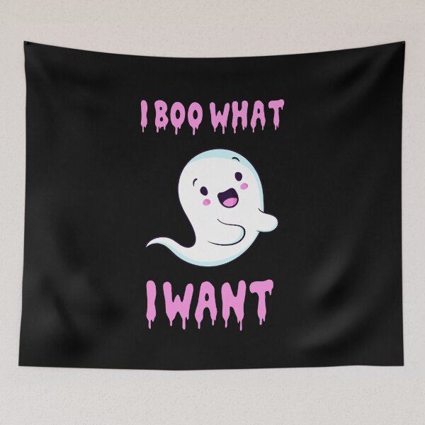 Item preview, I Boo What I Want Cute Halloween Ghost designed and sold by ShopAlso.