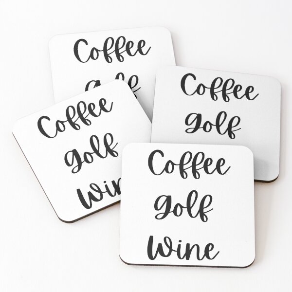 Item preview, Golf Coffee Wine designed and sold by Merchlux.