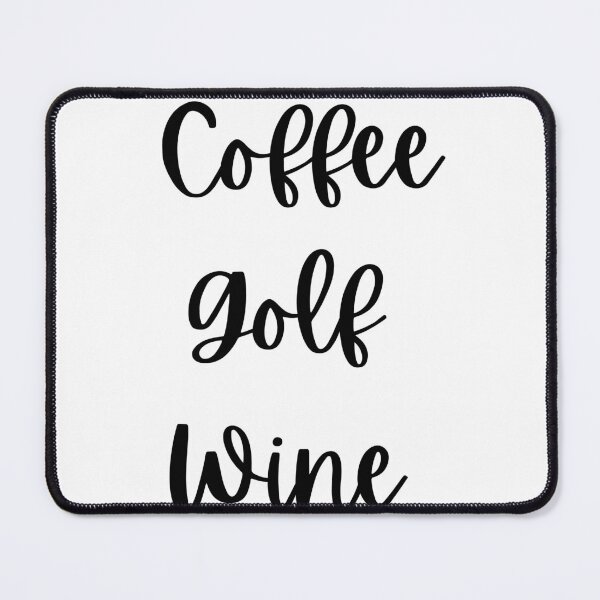 Item preview, Golf Coffee Wine designed and sold by Merchlux.