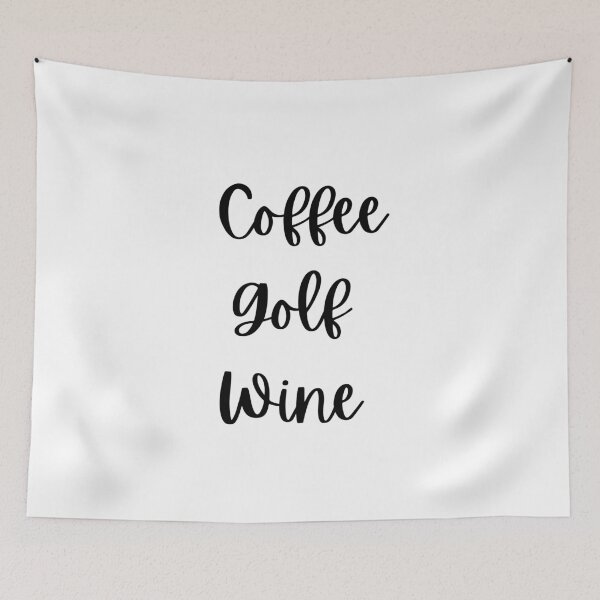 Item preview, Golf Coffee Wine designed and sold by Merchlux.