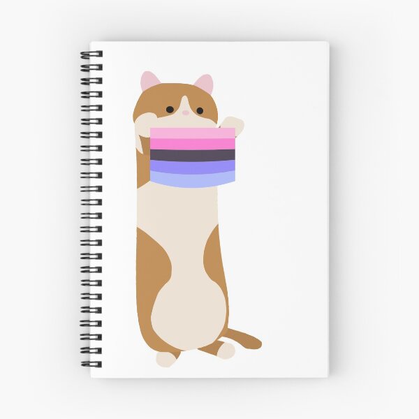Item preview, Pride cat omnisexuality designed and sold by LilRech.