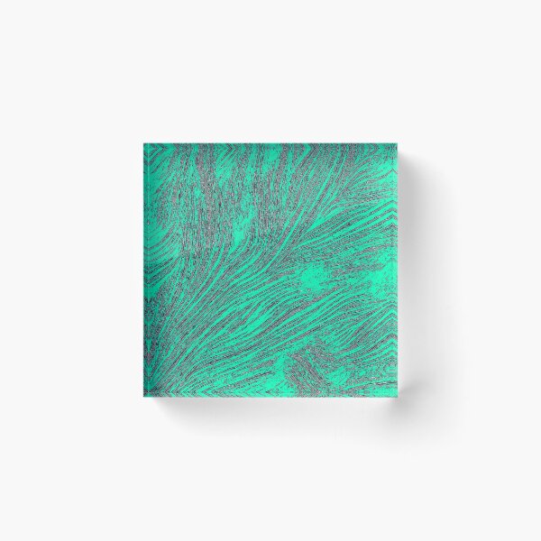 Item preview, Aqua Shimmer Stripes designed and sold by fatenanwar.