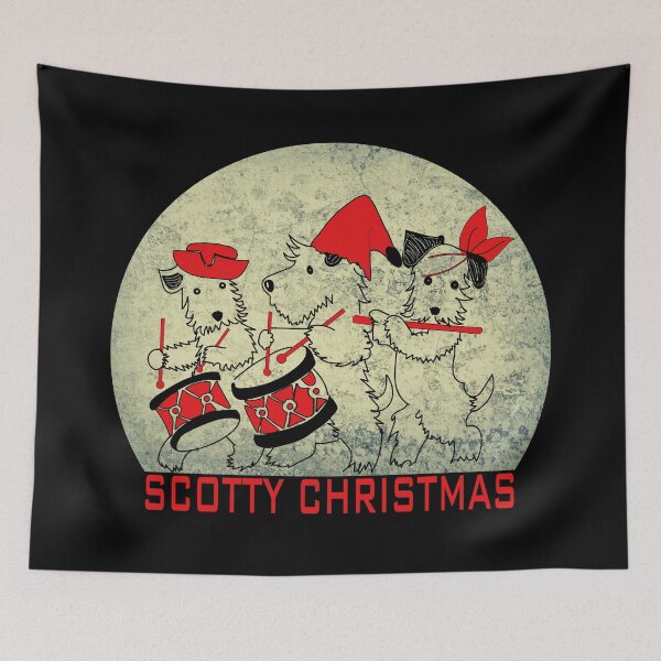 Item preview, Scotty Dogs Playing Christmas Musical Band  designed and sold by LashCreations.