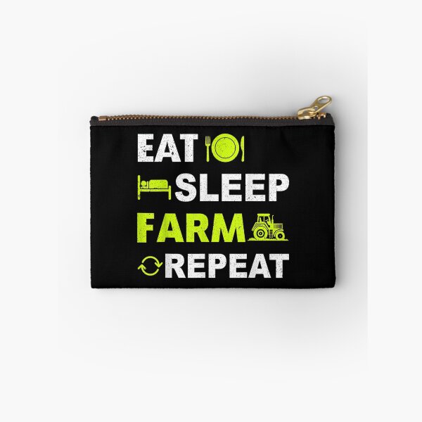 Item preview, Eat Sleep Farm Repeat Retro Farmer designed and sold by Rognvar.