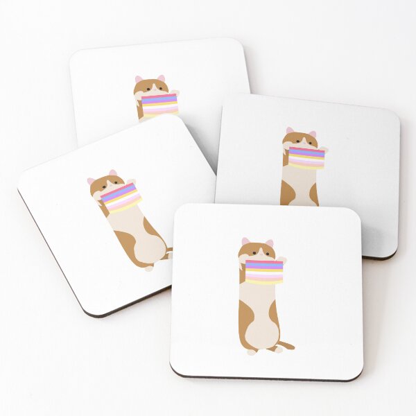 Item preview, Pride cat pangender designed and sold by LilRech.