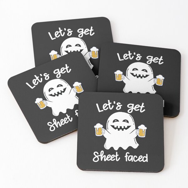 Item preview, Let’s Get Sheet Faced Halloween Ghost Beer Drinking Lover designed and sold by ann5pvlauren.