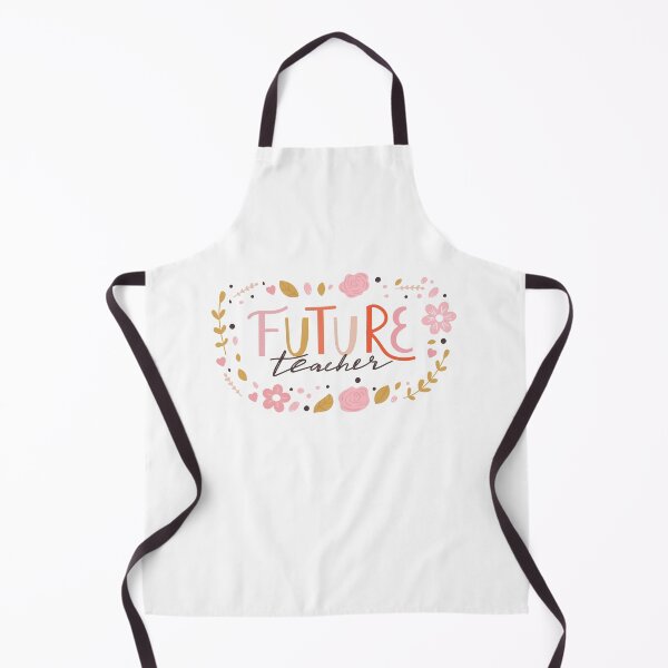 Item preview, Future Teacher typography print. Quote design with floral composition. designed and sold by CoCoArt-Ua.