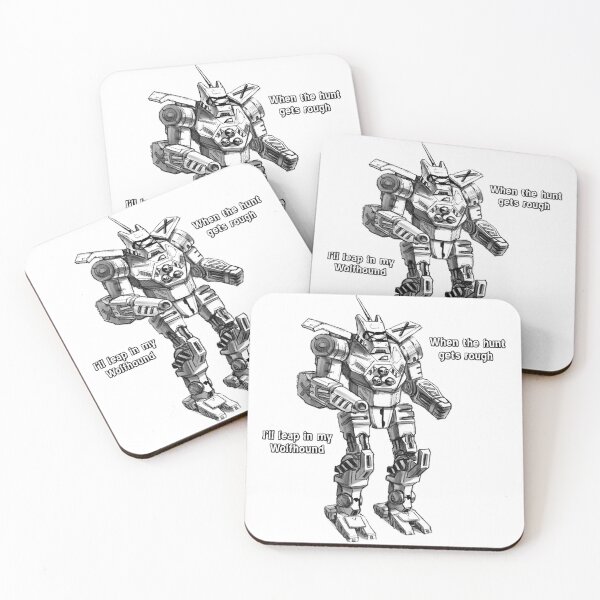 Item preview, The War Between Military Means In 31St Century Battletech Game Wolfhound Techno designed and sold by BrownBattletech.