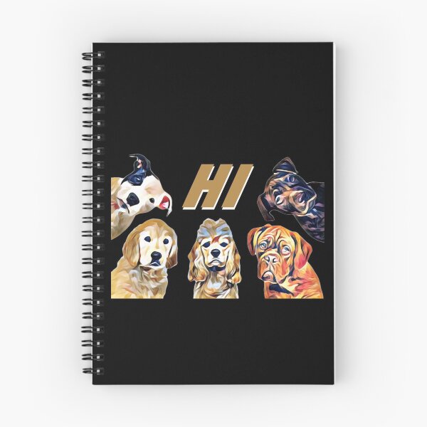 Item preview, Dogs say hi - dog lover gift designed and sold by HarveyChaats.