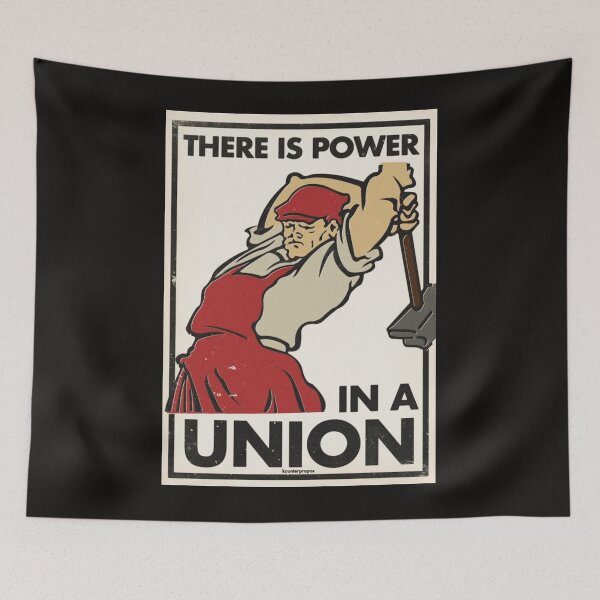 Item preview, Il y a du pouvoir dans une union (loisirs de vecteur) Poster designed and sold by HortonHarmon17.