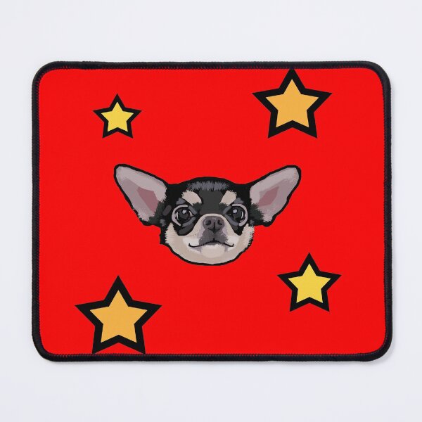 Item preview, Chiwawa Dog Cartoon With Stars designed and sold by jaggerstudios.