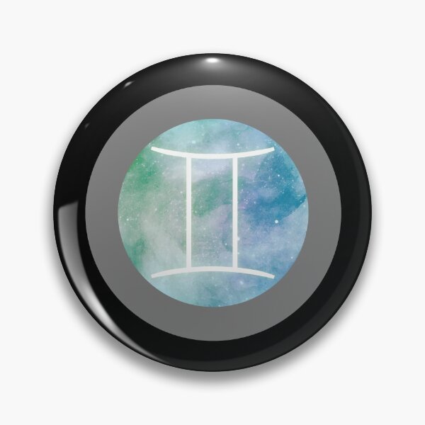 Item preview, Gemini Watercolor Zodiac grey Horoscope Star Sign Gift designed and sold by Hyper-Field.